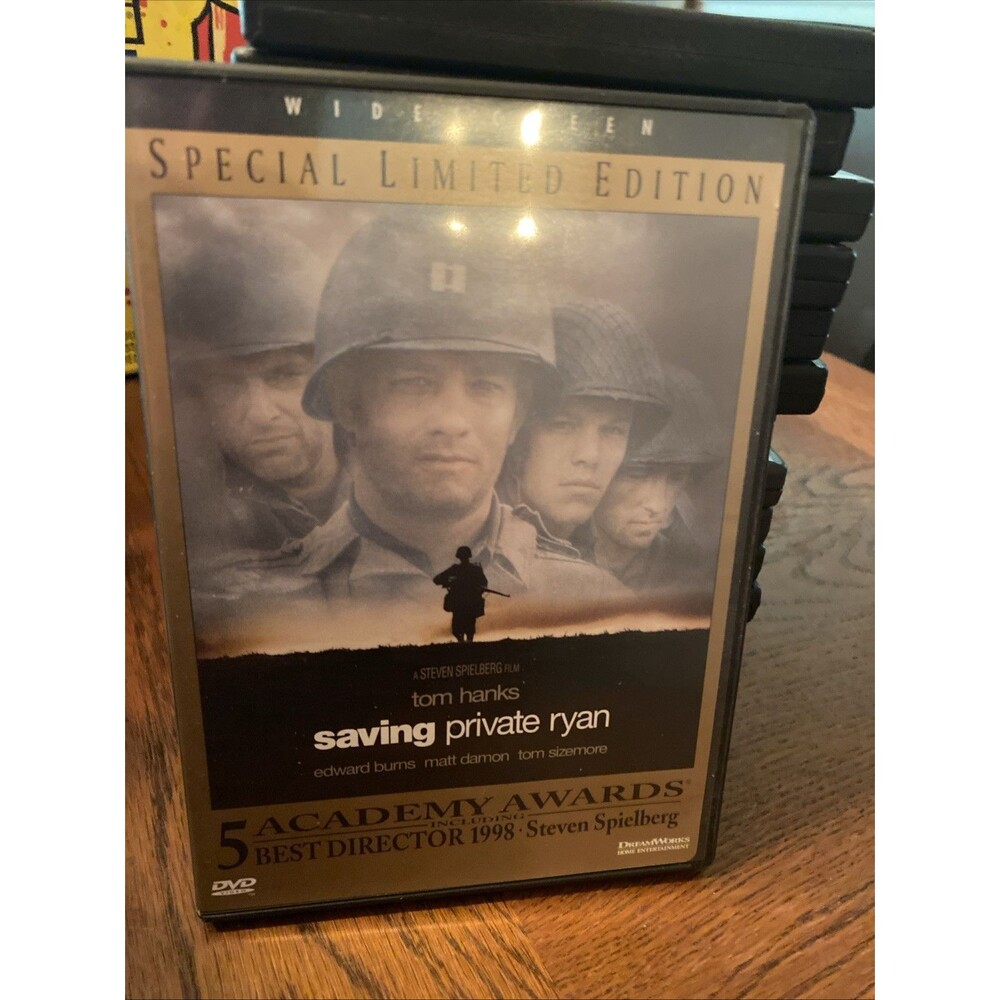 Saving Private Ryan (DVD, 1998) Tom Hanks Matt Damon Steven Spielburg Sizemore